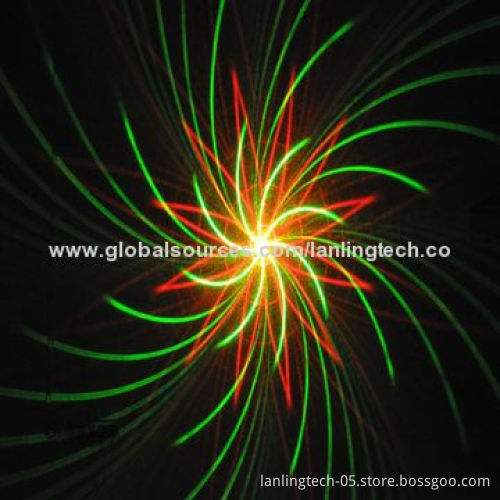 (L6A32RG) RG 150mW 8 Gobo Twinkling LaserNew